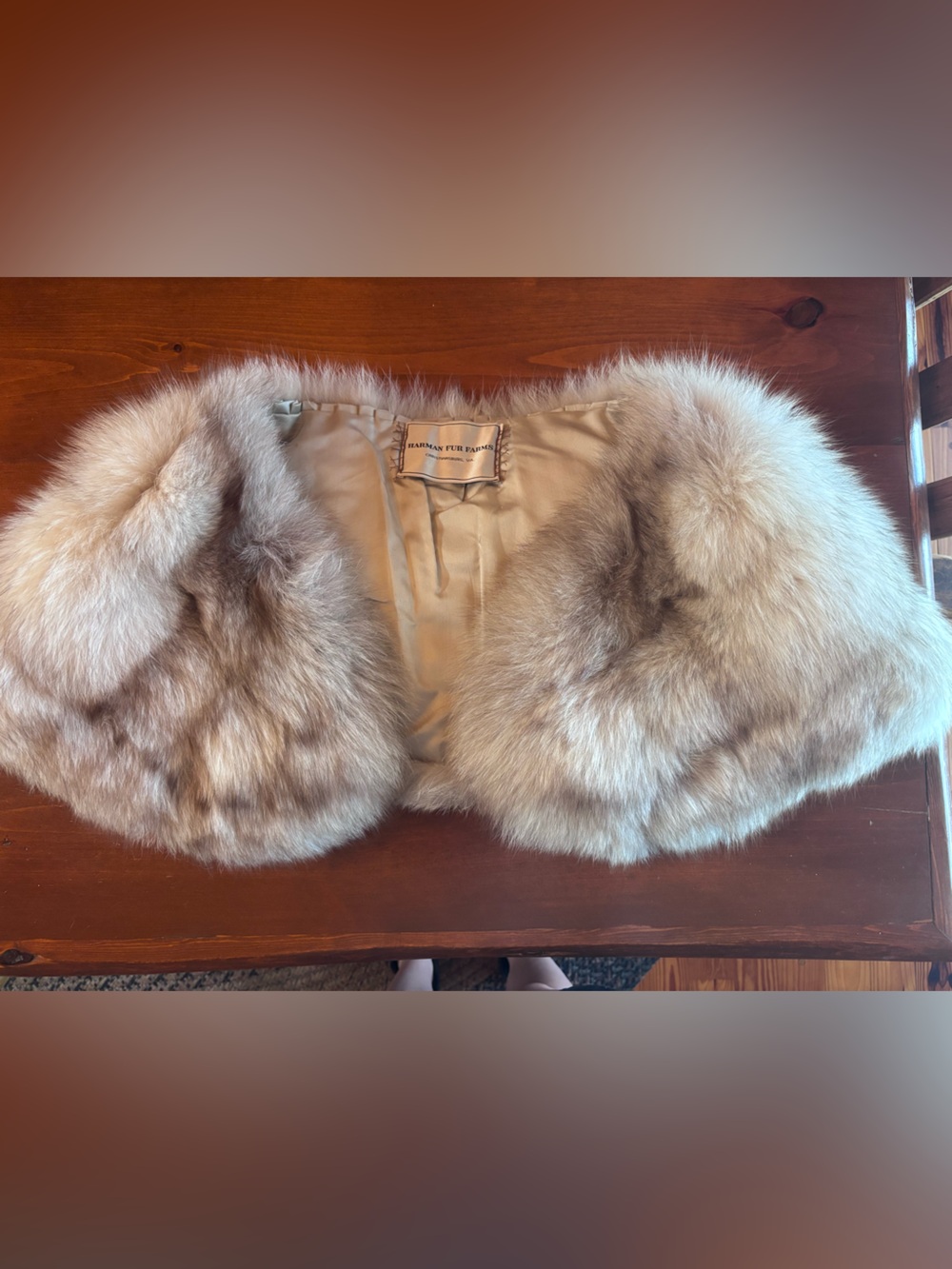 Vintage Fur Shrug/Shole